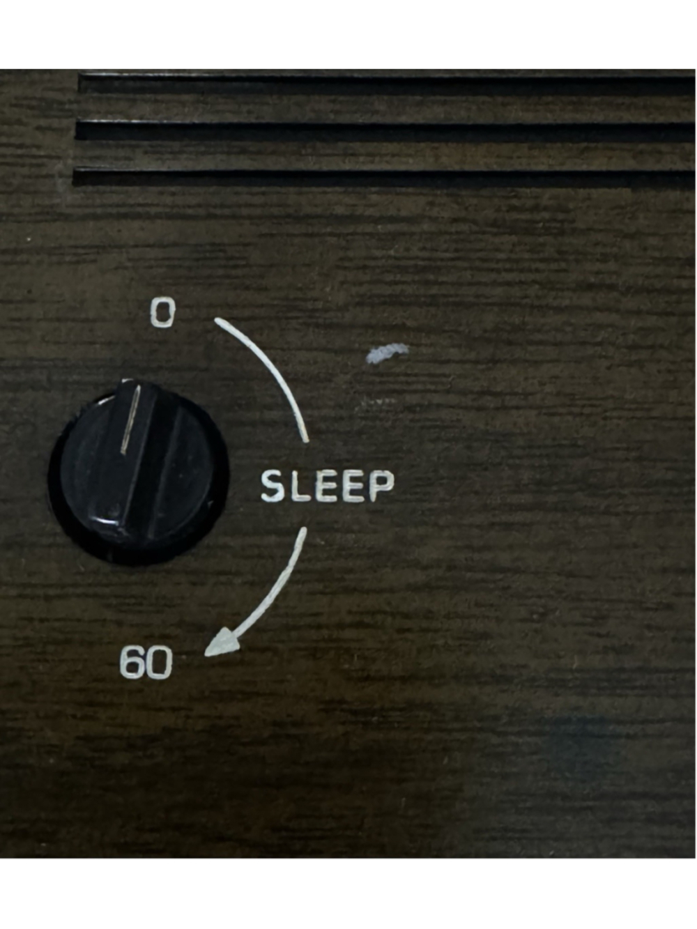 Vintage 1970s GE C4331B Flip Clock AM/FM Alarm Radio TESTED WORKING Woodgrain - Picture 8 of 15